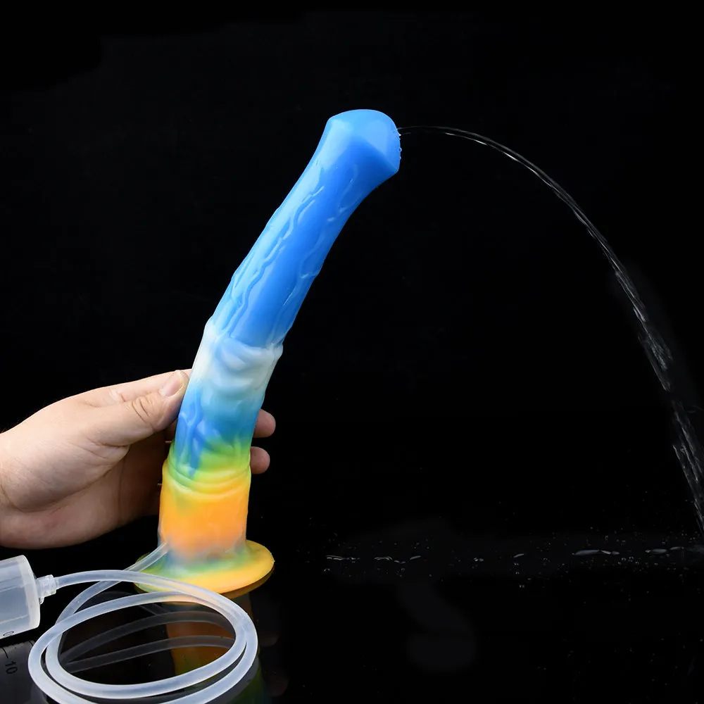 🐴 11-Inch Bael - Ejaculating Horse Vibrator with Luminous Function