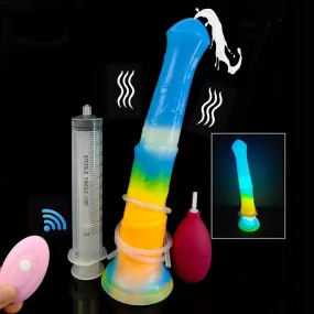 🐴 11-Inch Bael - Ejaculating Horse Vibrator with Luminous Function