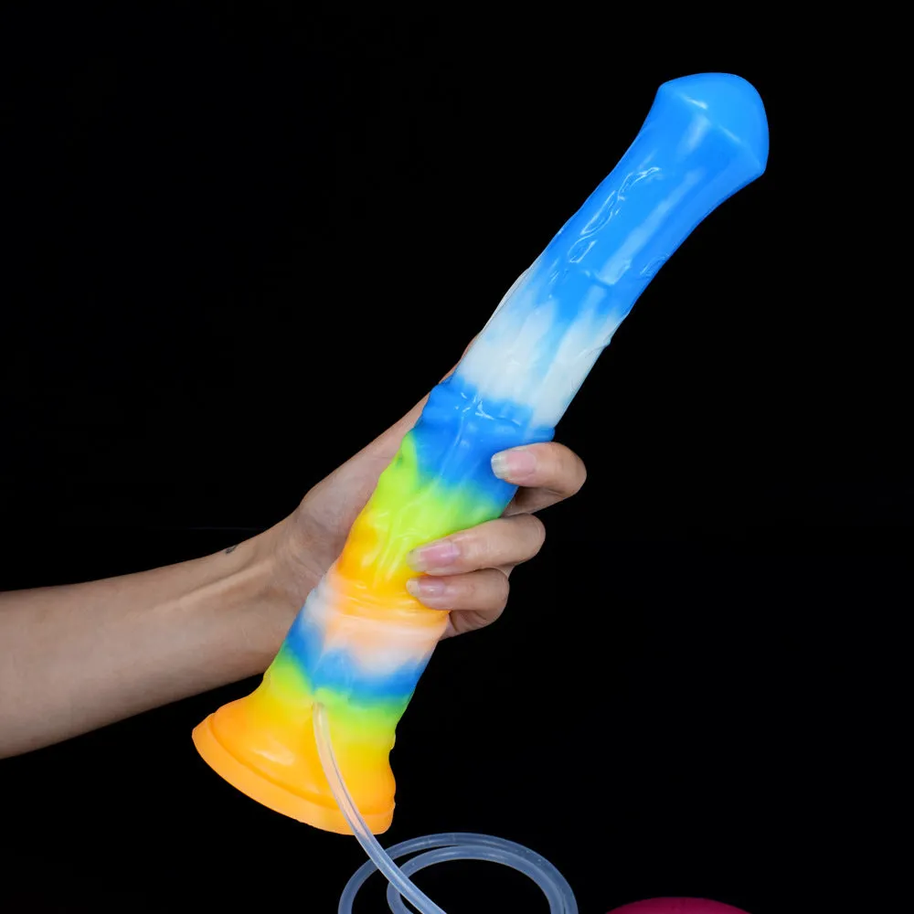 🐴 11-Inch Bael - Ejaculating Horse Vibrator with Luminous Function