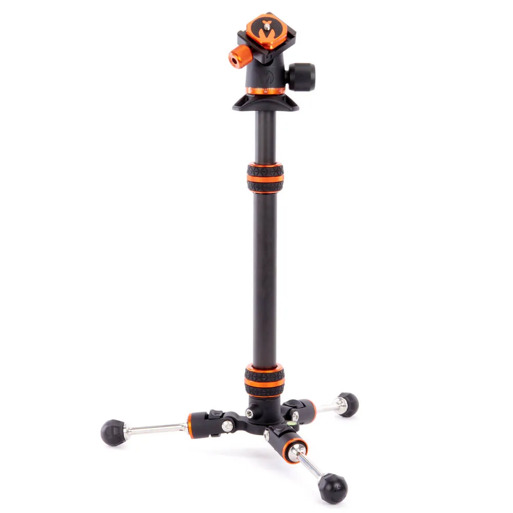 3 Legged Thing Punks Brian 2.0 Carbon Fiber Tripod with AirHed Neo 2.0 Ball Head - Black