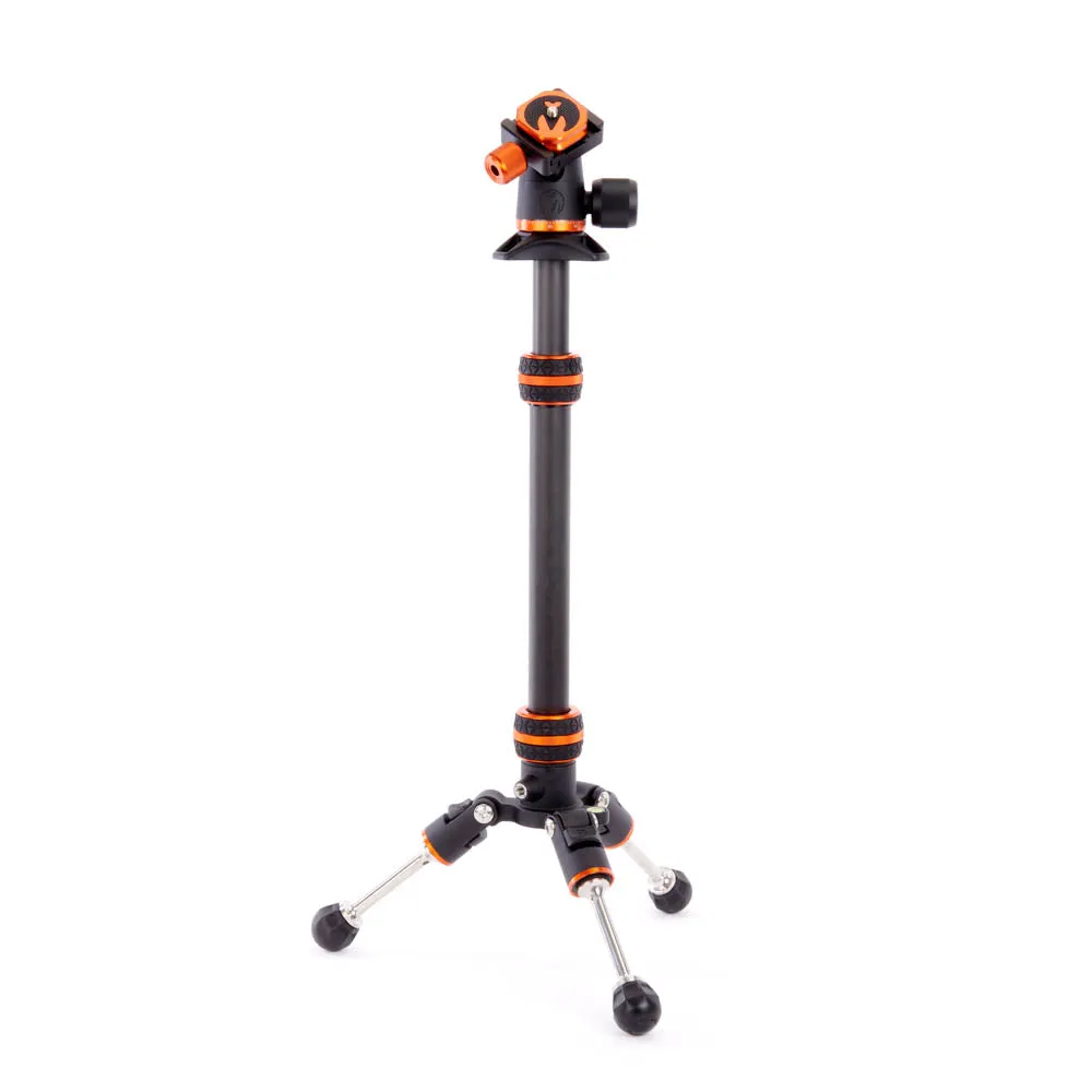 3 Legged Thing Punks Brian 2.0 Carbon Fiber Tripod with AirHed Neo 2.0 Ball Head - Black