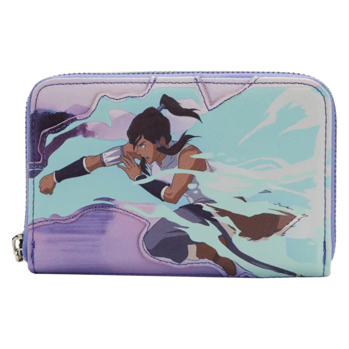 4" Anime : The Legend of Korra - Korra Faux Leather Zip Around Wallet Loungefly