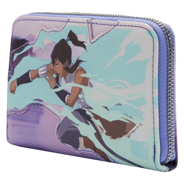 4" Anime : The Legend of Korra - Korra Faux Leather Zip Around Wallet Loungefly