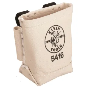 5416 Klein Tools Tool Bag, Bull-Pin & Bolt Pouch, Belt Strap Connect