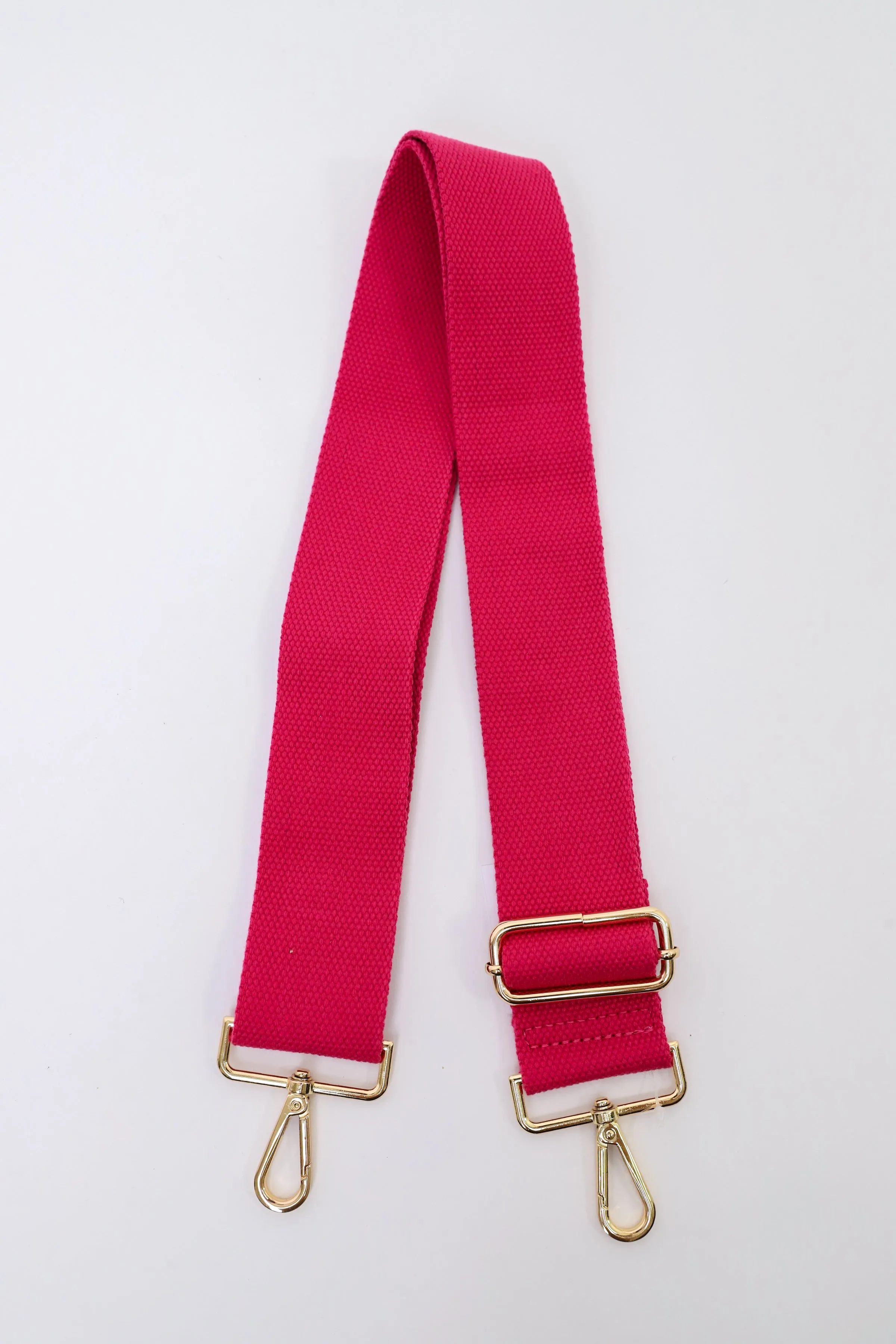 9 Solid Light Hot Pink Bag Strap