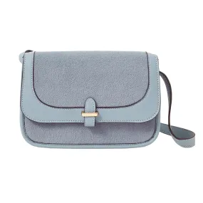 Accessorize London Women's  Blue Felt Cross Body