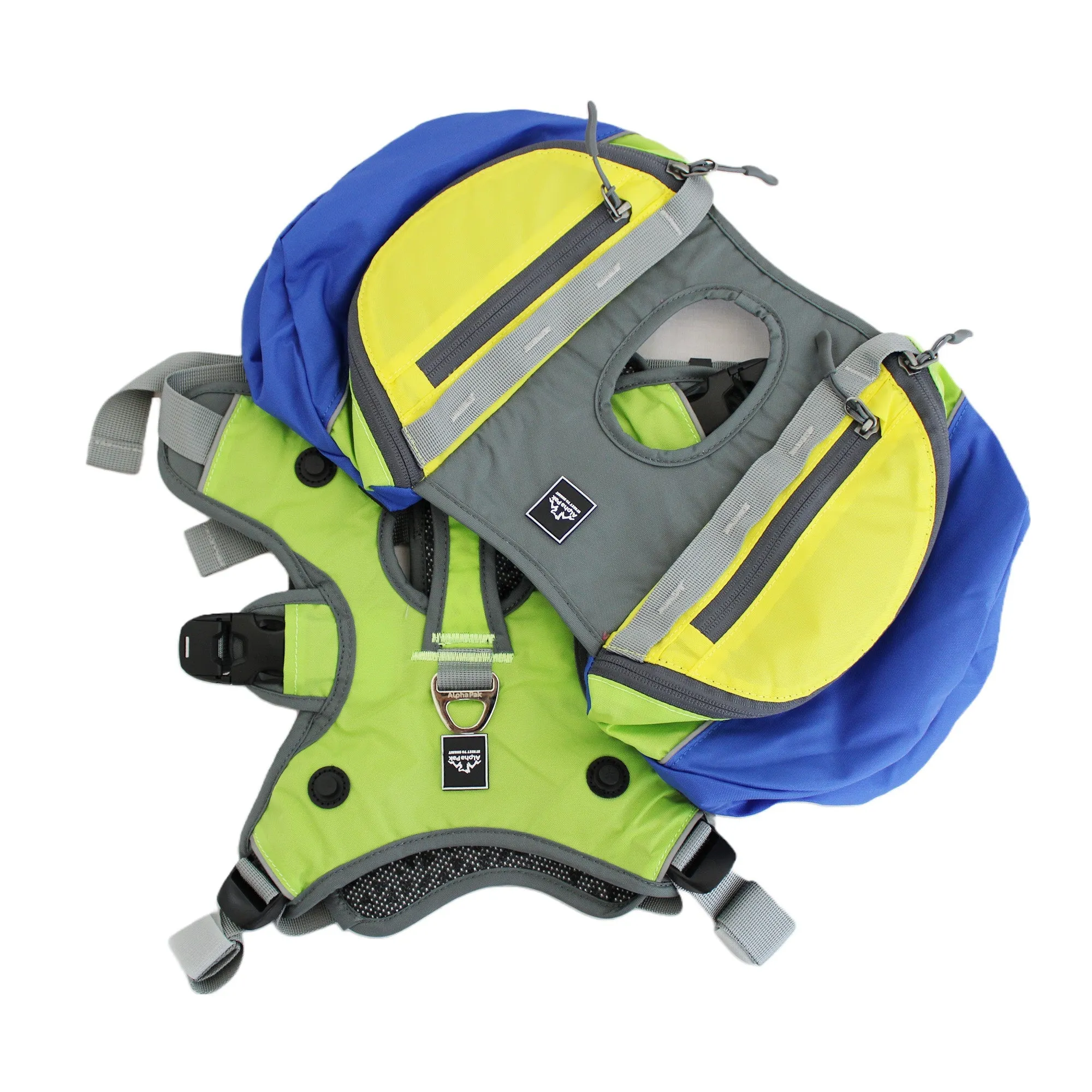 Adventurer 2-piece Dog Pack With EZ Latch™  Harness - RAIN FOREST - WHOLESALE