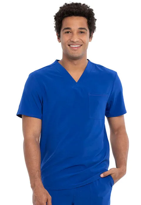 Allura by Cherokee Men's Tuckable V-Neck Scrub Top CKA689