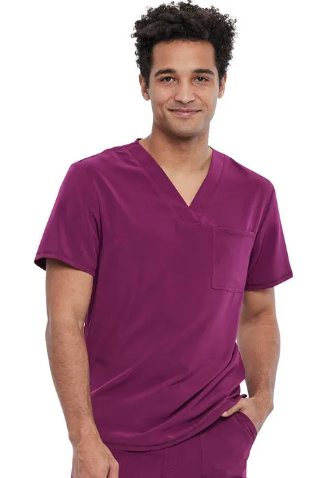 Allura by Cherokee Men's Tuckable V-Neck Scrub Top CKA689