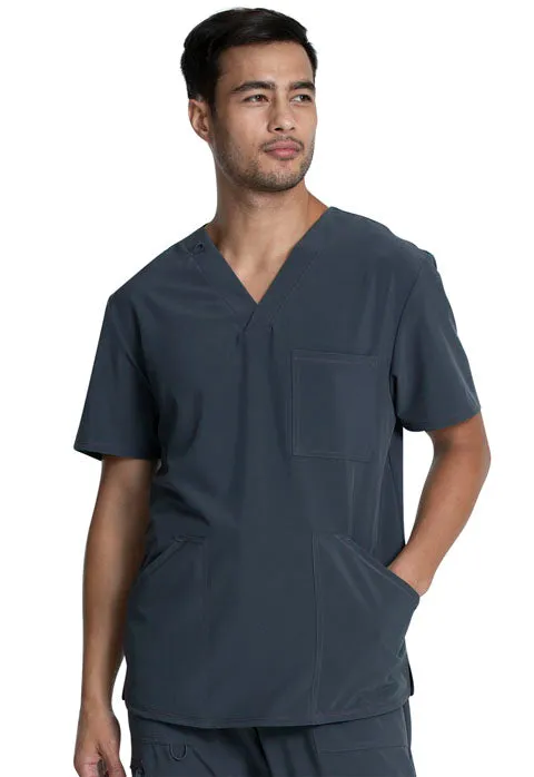 Allura by Cherokee Men's V-Neck Scrub Top CKA686