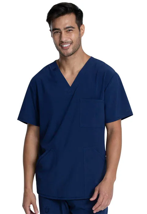 Allura by Cherokee Men's V-Neck Scrub Top CKA686