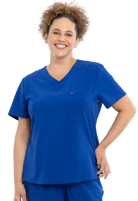 Allura by Cherokee Women's Tuckable V-Neck Scrub Top CKA690