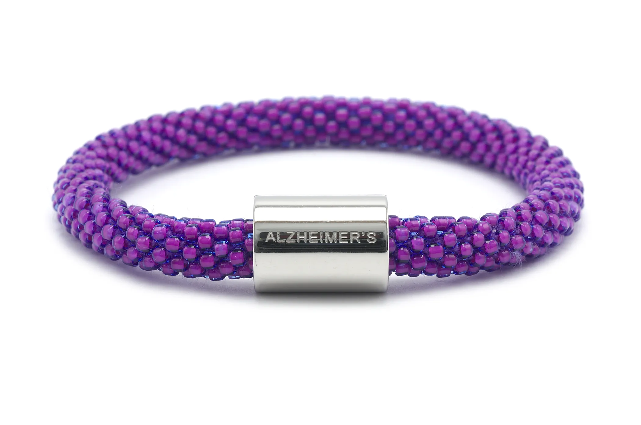 Alzheimer's Medical Alert Bracelet - Extended 8"