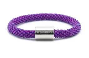 Alzheimer's Medical Alert Bracelet - Extended 8"