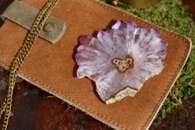 Amethyst Stalactite || Stalactite Slice || Crystal Flower || Amethyst Slice || Raw Amethyst || Druzy Stalactite || Agate Slice || Ornamental