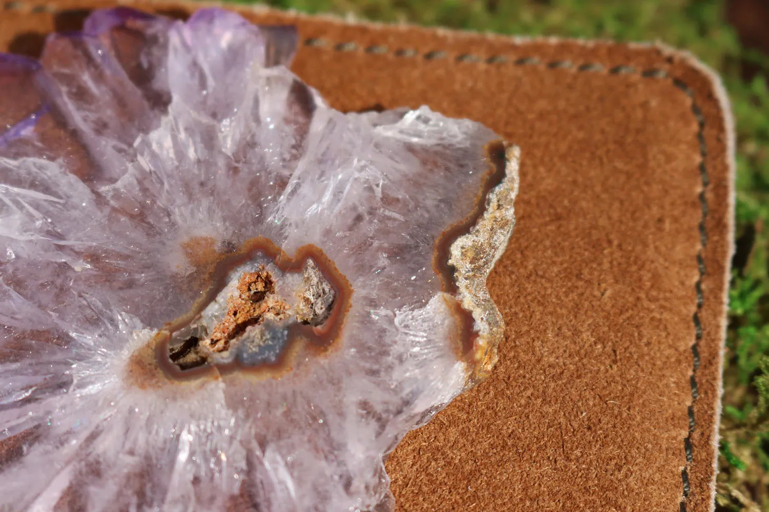 Amethyst Stalactite || Stalactite Slice || Crystal Flower || Amethyst Slice || Raw Amethyst || Druzy Stalactite || Agate Slice || Ornamental