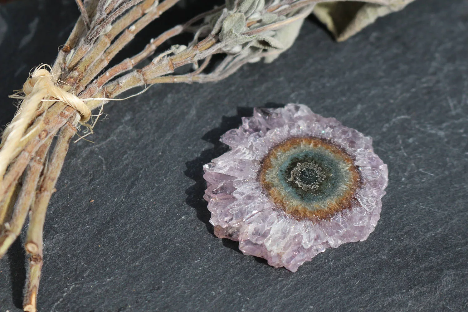 Amethyst Stalactite || Stalactite Slice || Crystal Flower || Amethyst Slice || Raw Amethyst || Druzy Stalactite || Agate Slice || Ornamental