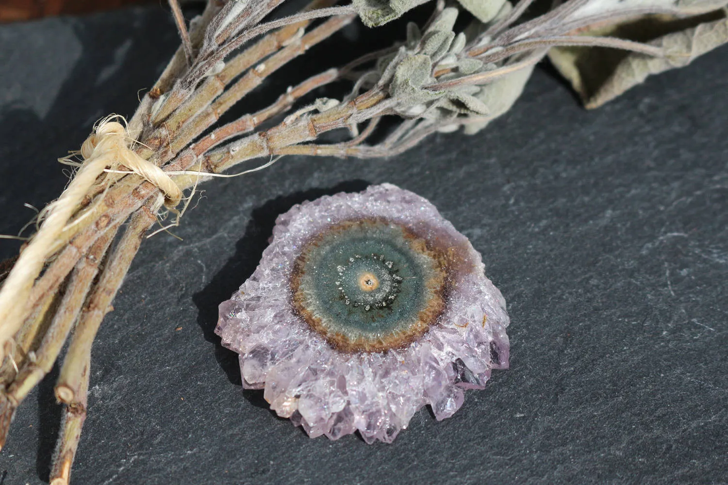 Amethyst Stalactite || Stalactite Slice || Crystal Flower || Amethyst Slice || Raw Amethyst || Druzy Stalactite || Agate Slice || Ornamental