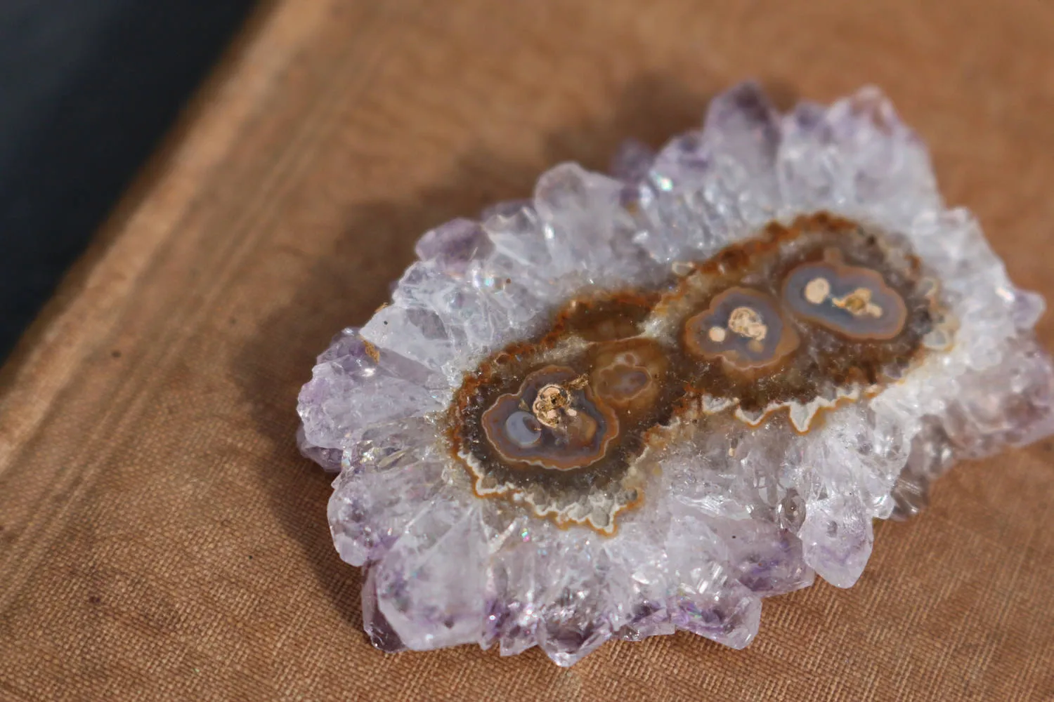 Amethyst Stalactite || Stalactite Slice || Crystal Flower || Amethyst Slice || Raw Amethyst || Druzy Stalactite || Agate Slice || Ornamental