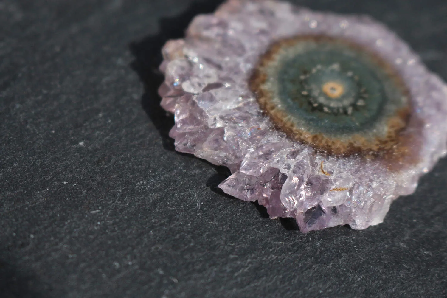 Amethyst Stalactite || Stalactite Slice || Crystal Flower || Amethyst Slice || Raw Amethyst || Druzy Stalactite || Agate Slice || Ornamental