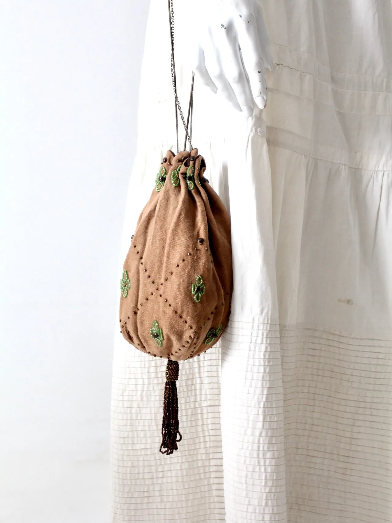 antique reticule evening bag