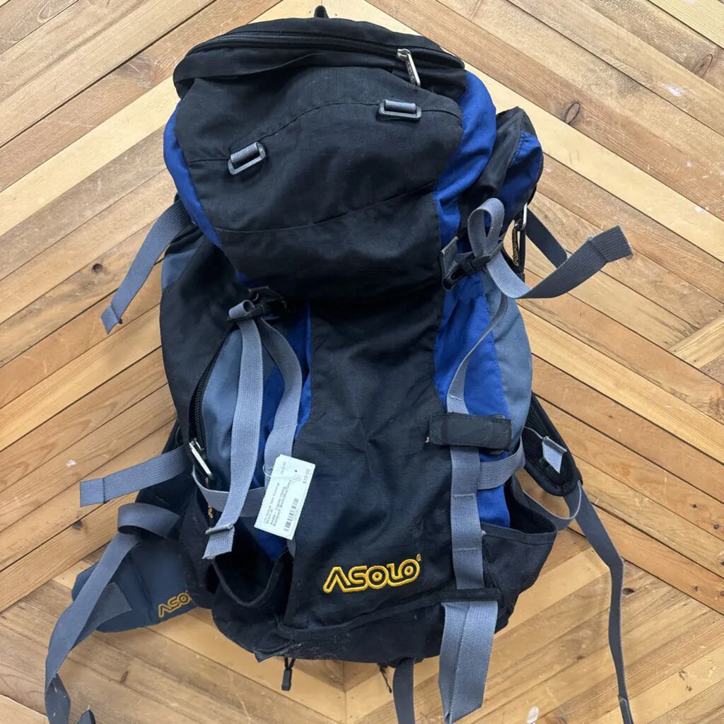 Asolo - Copter Hiking Backpack: Black/Blue/Grey--