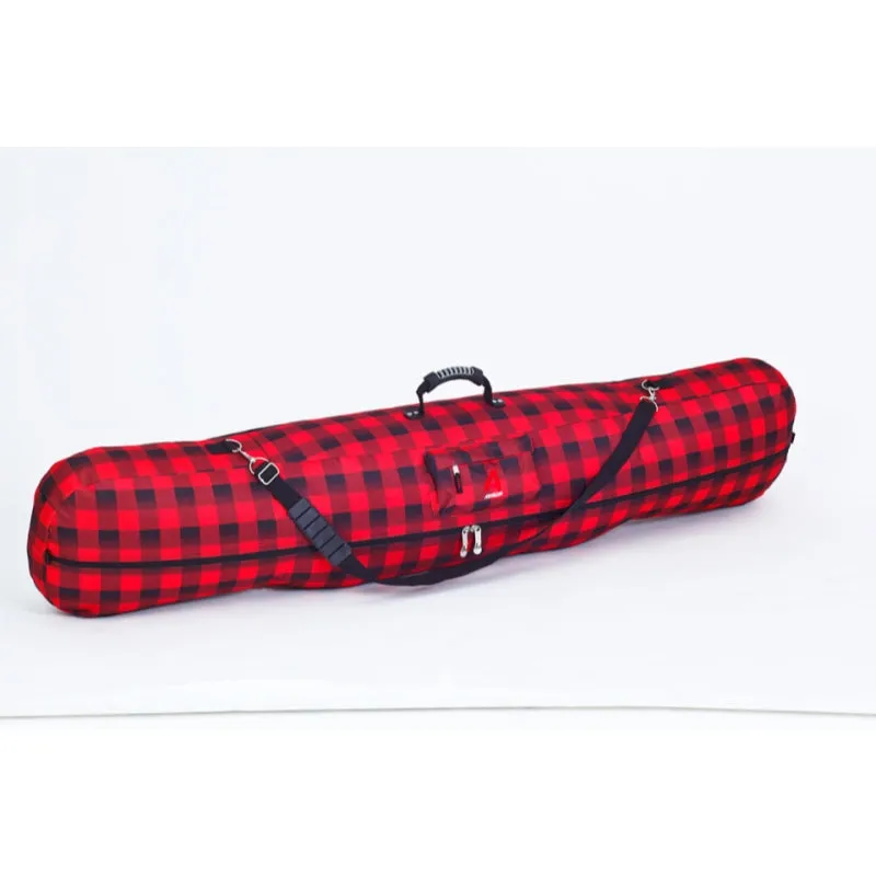 Athalon Sportgear Fitted Snowboard Bag Buffalo Plaid 170cm