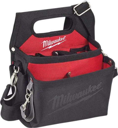 Bag - Milwaukee Electrician's Work Pouch w/ Quick Adjust Belt, 48-22-8112