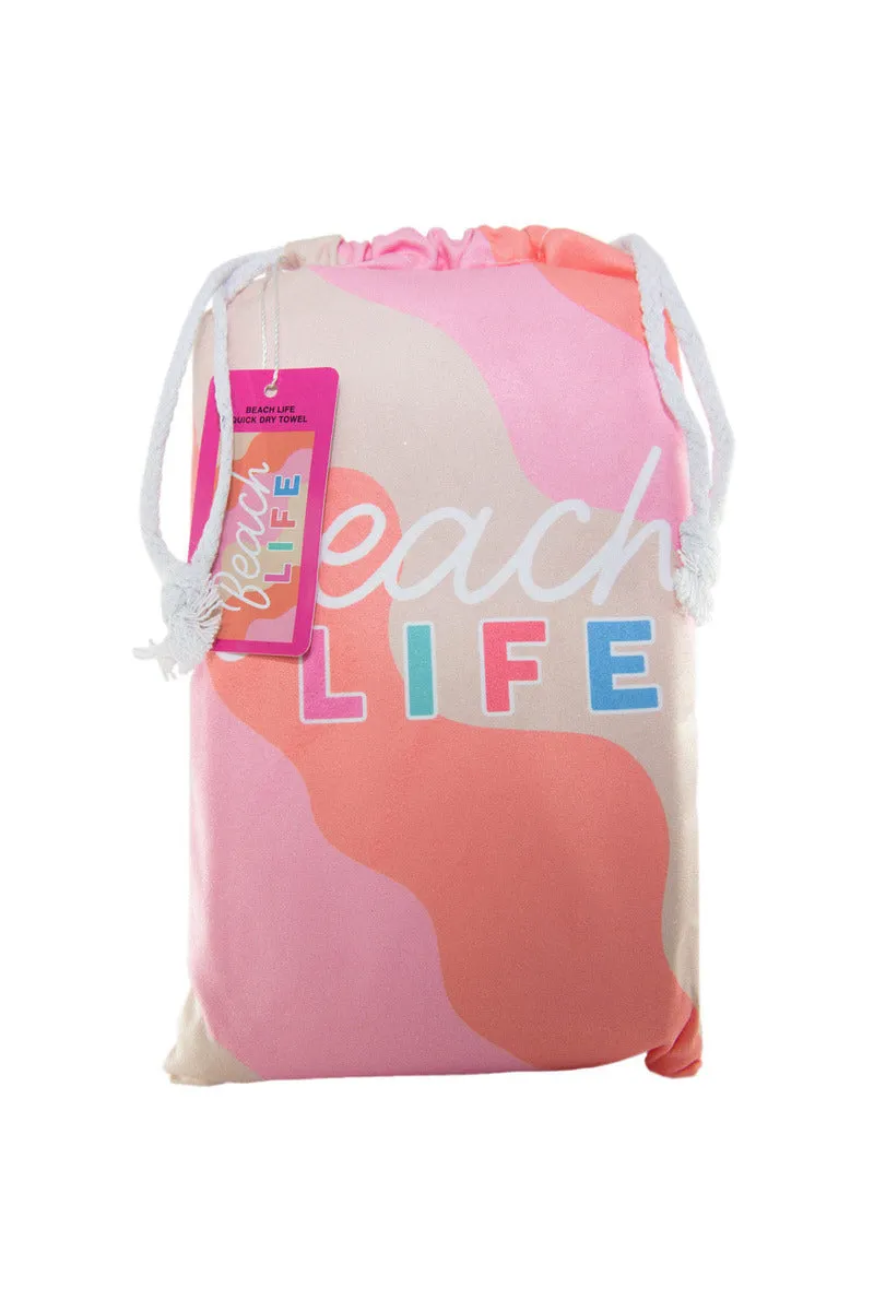 Beach Life Quick Dry Beach Towels