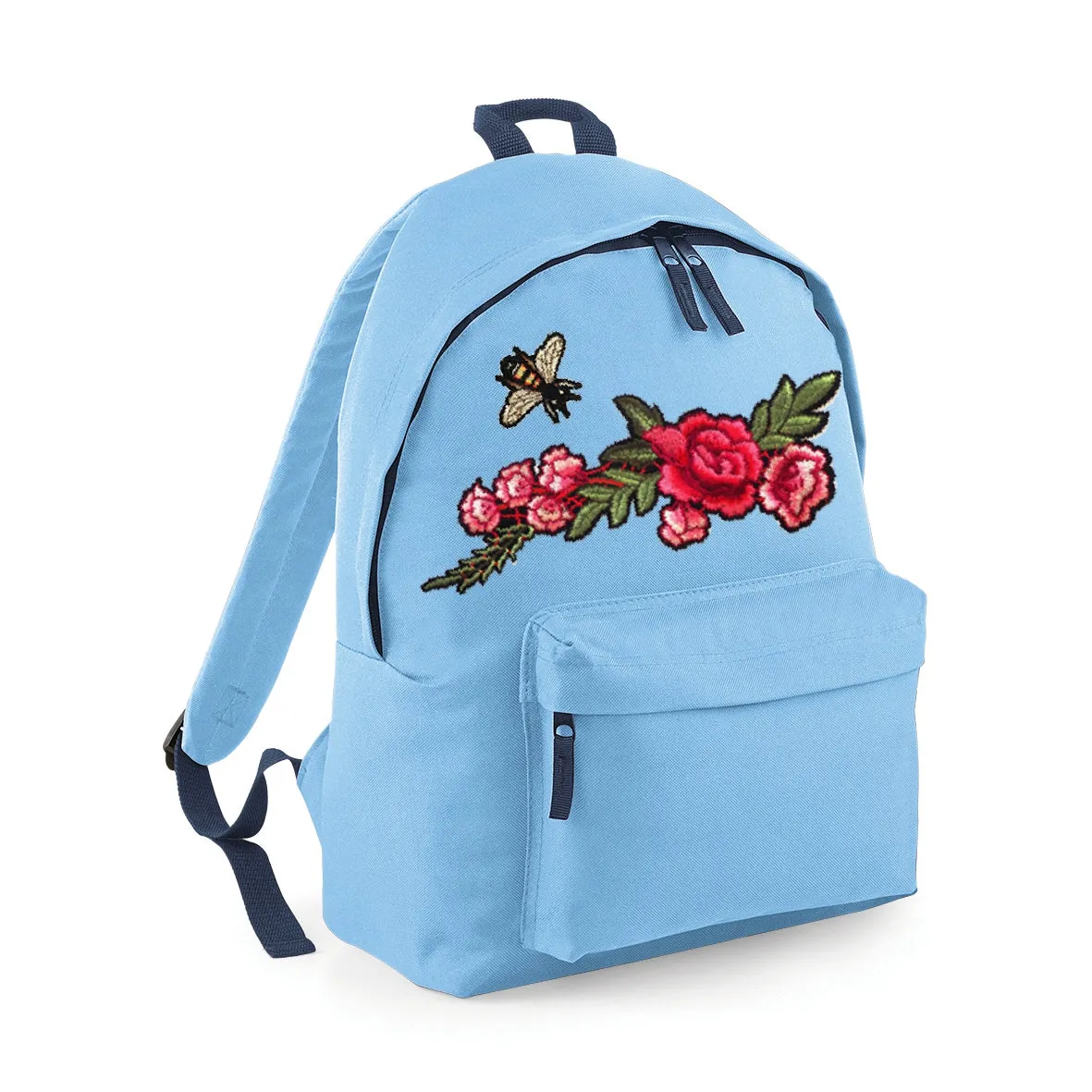 Bee and Rose Branch Midi Bag