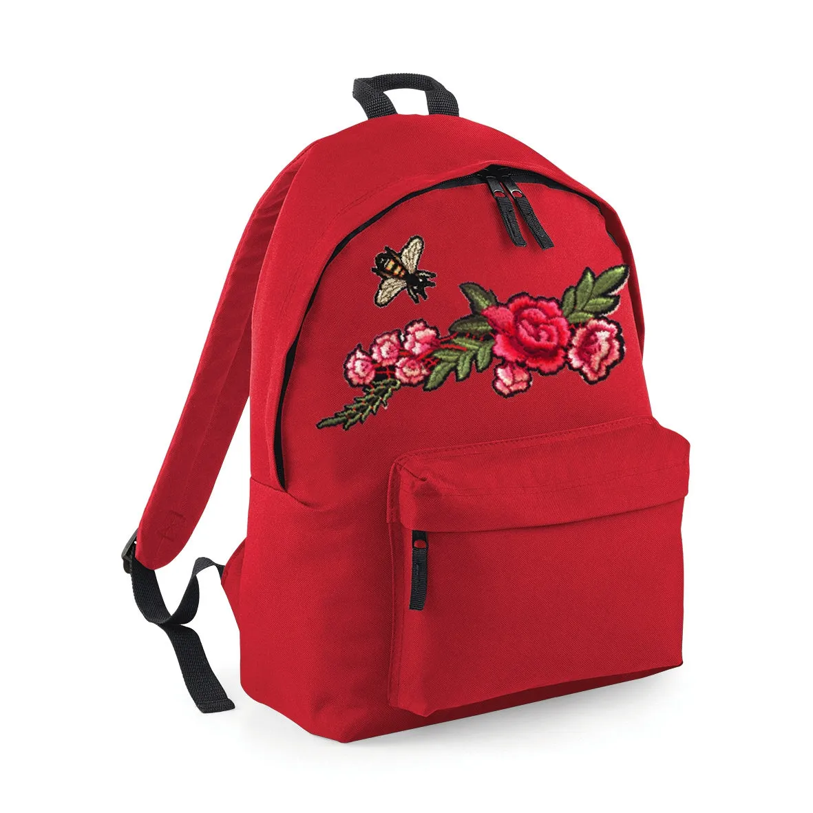 Bee and Rose Branch Midi Bag