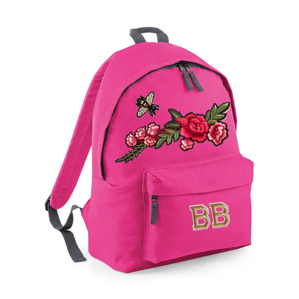 Bee and Rose Branch Midi Bag