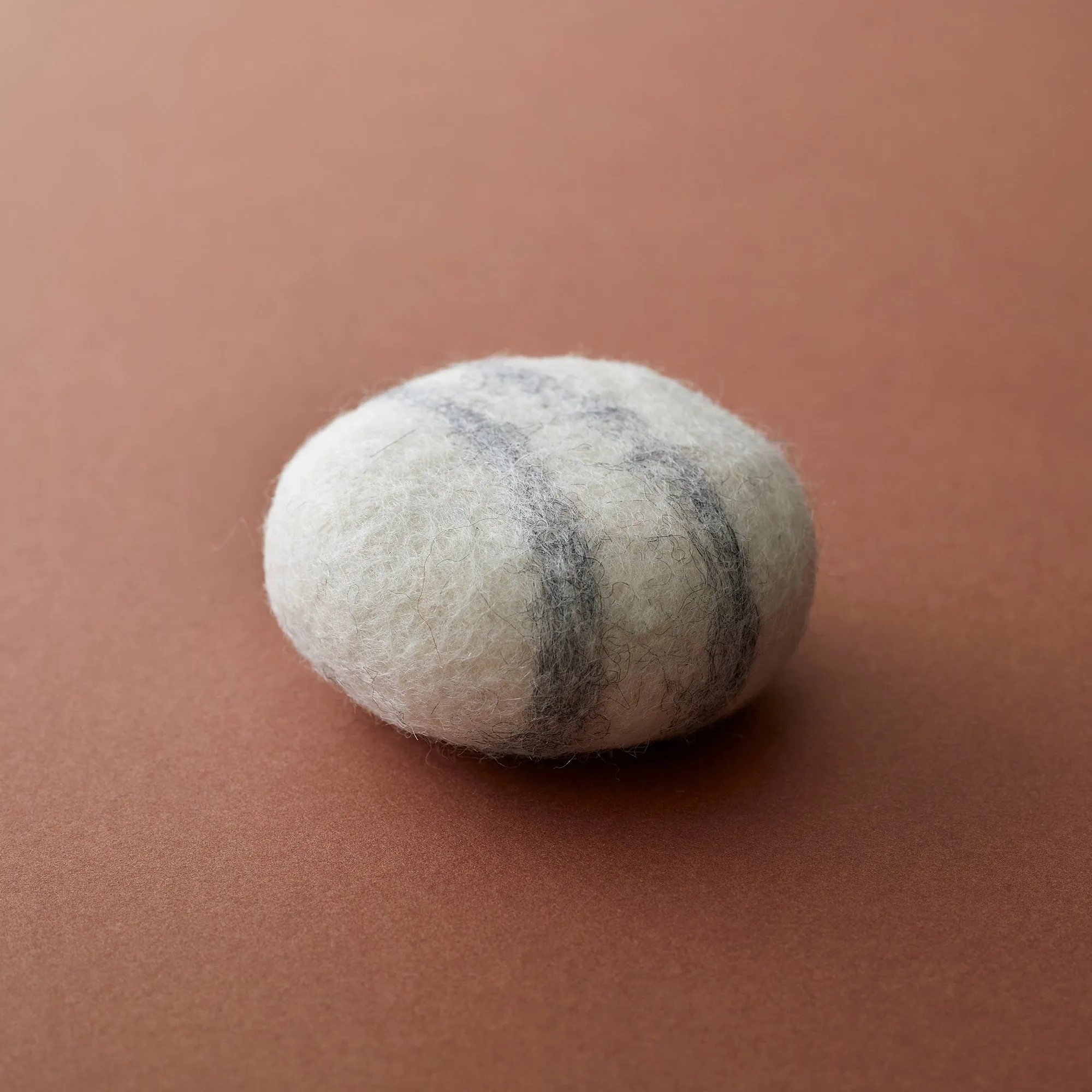 BHITRA Eco Natural Wool Felted Soap Marble Pebble