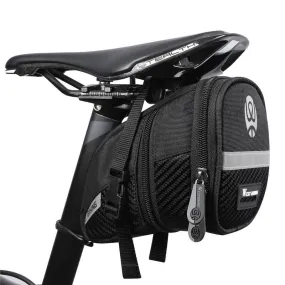 Bicycle Saddle Bag Rainproof Bicycle Pannier 3D Shell Reflective Rear Seatpost Bag Basket MTB Cycling Accessories