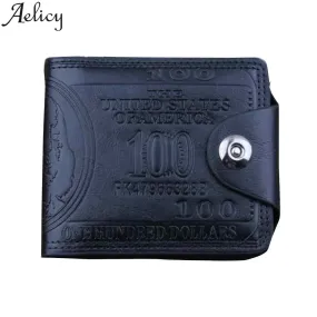 Bill Leather Short Wallet Bifold Card