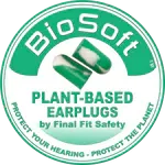 BioSoft PlantBased Uncorded Earplugs - Box of 200