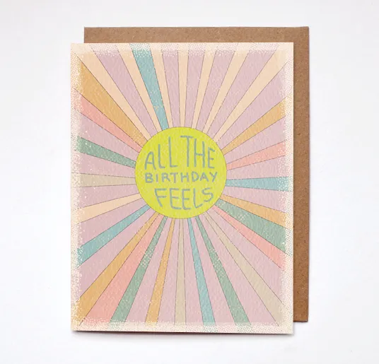 Birthday feels card