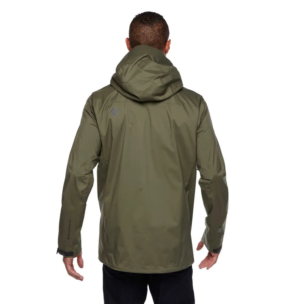 Black Diamond Stormline Stretch Rain Shell - Men's