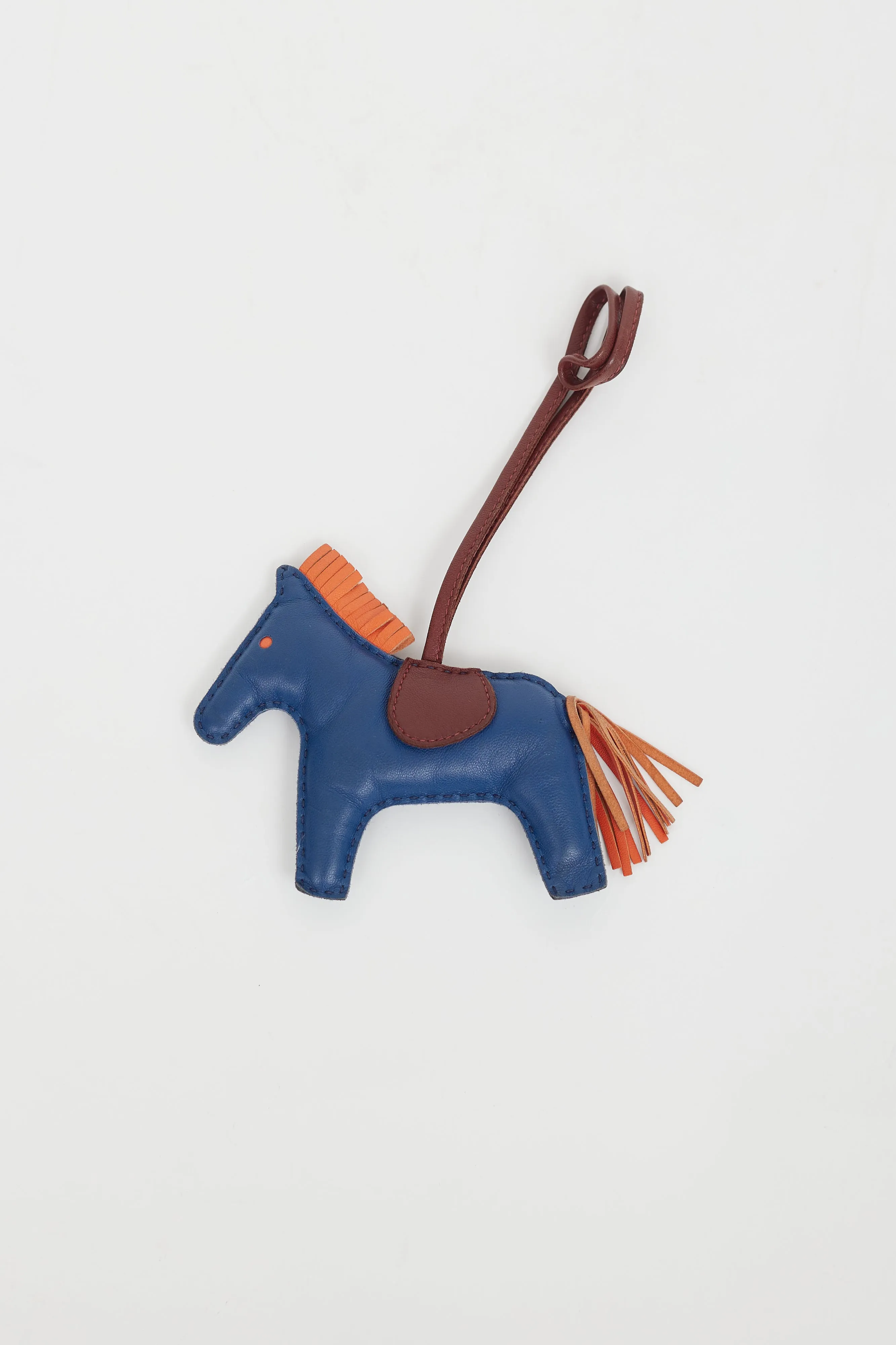 Blue & Orange Rodeo Charm