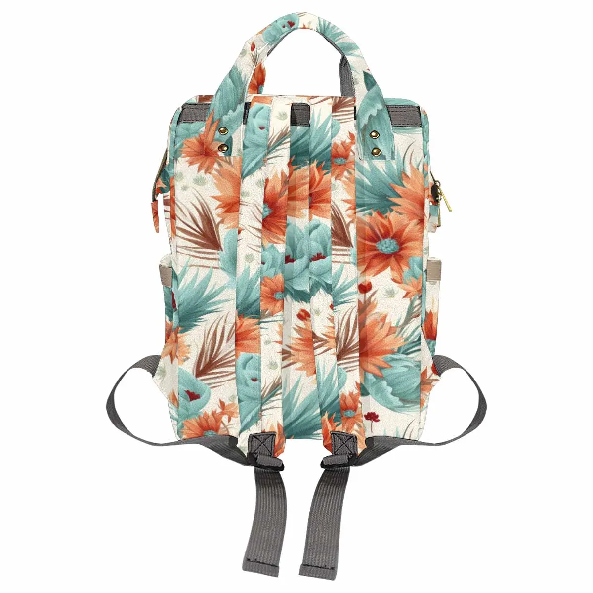 Boho Floral  Diaper Bag Backpack