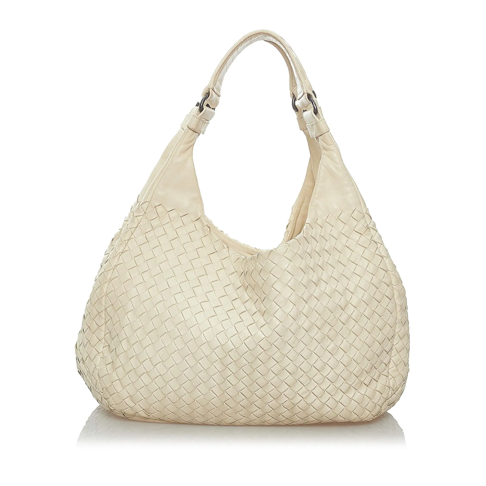 Bottega Veneta Intrecciato Leather Shoulder Bag (SHG-29946)