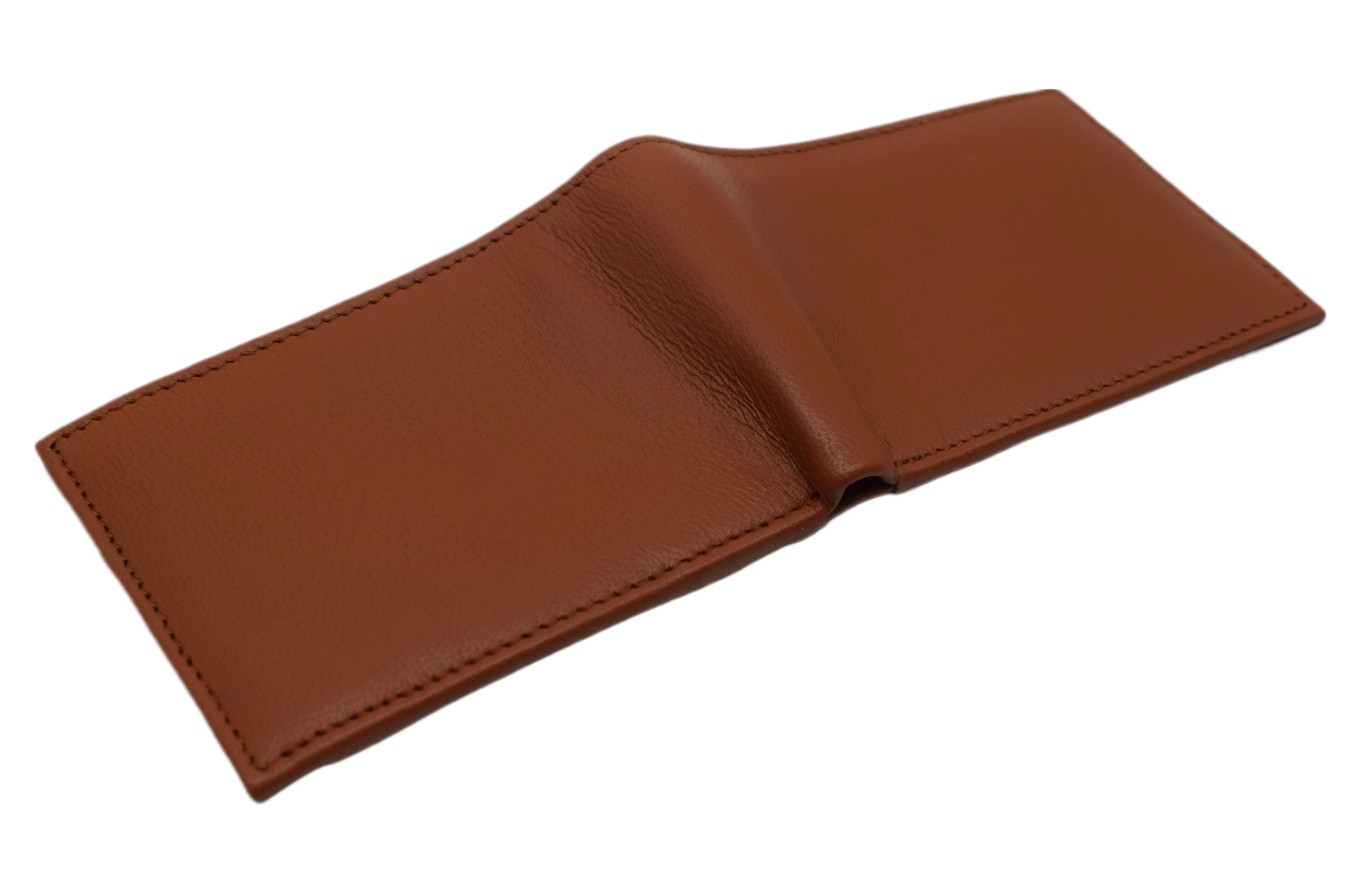 Boys Slim Compact Card and Coin Pocket Bifold Leather Wallet K600