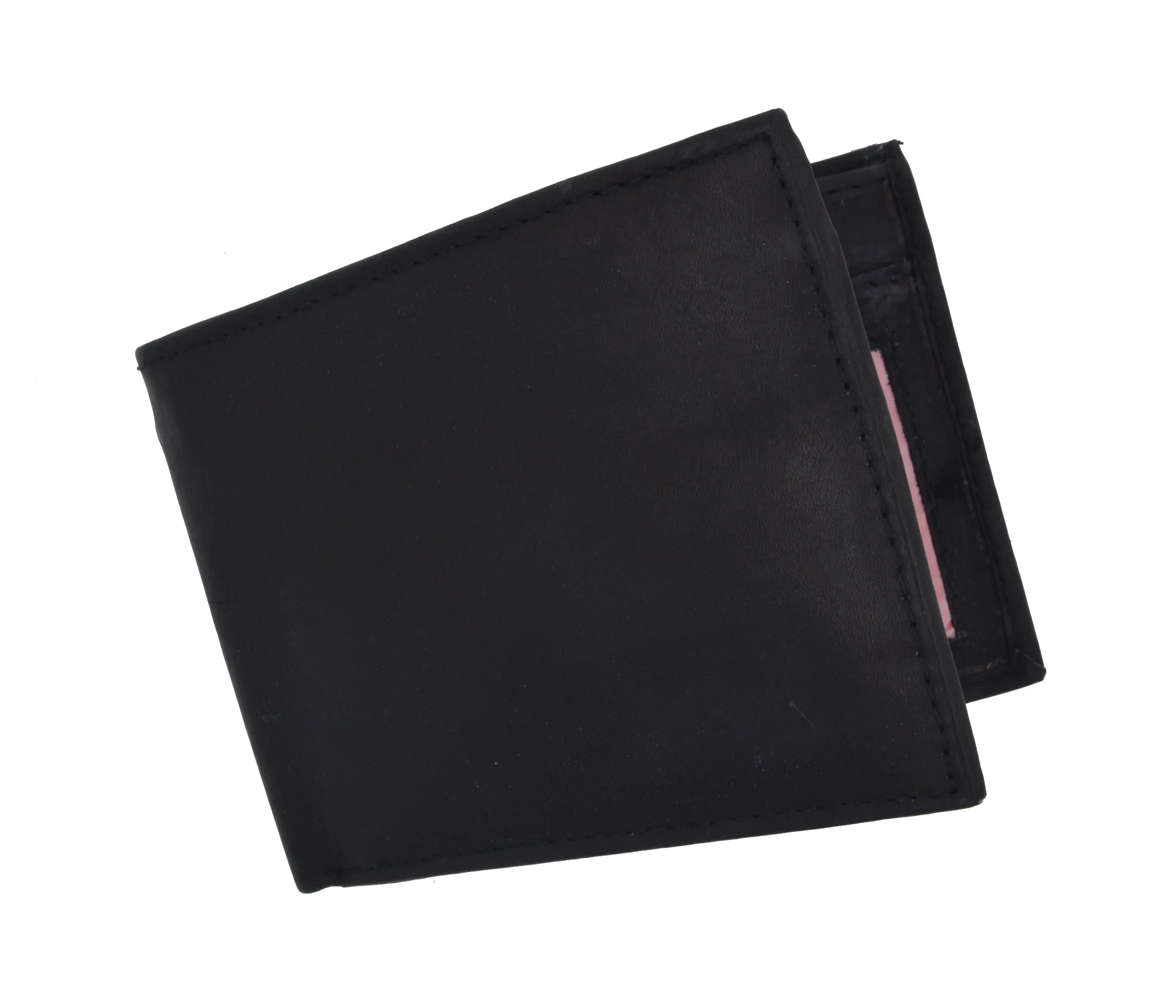 Brand New Leather Slim Wallet For Men Bifold Wallet With ID Window RFID Blocking