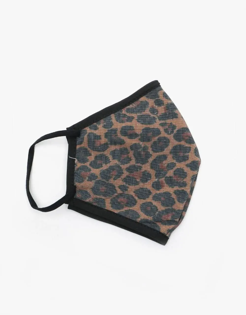 Brixton Antimicrobial Face Mask - Leopard