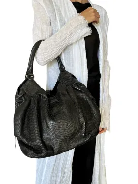 Christiansen Snake Skin Leather Bag