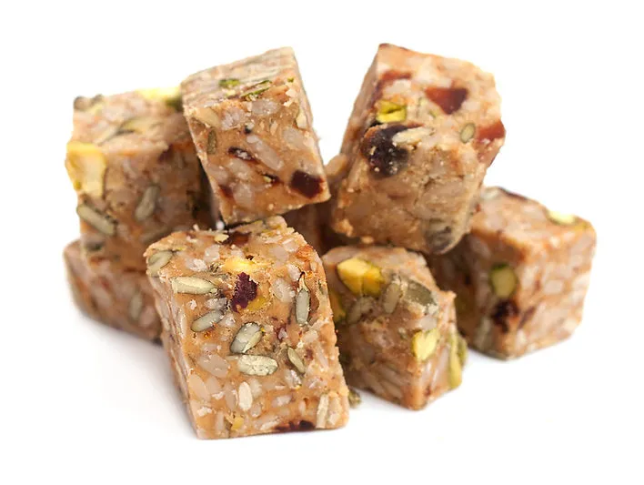 Chunks of Energy Honey Pistachio Chews