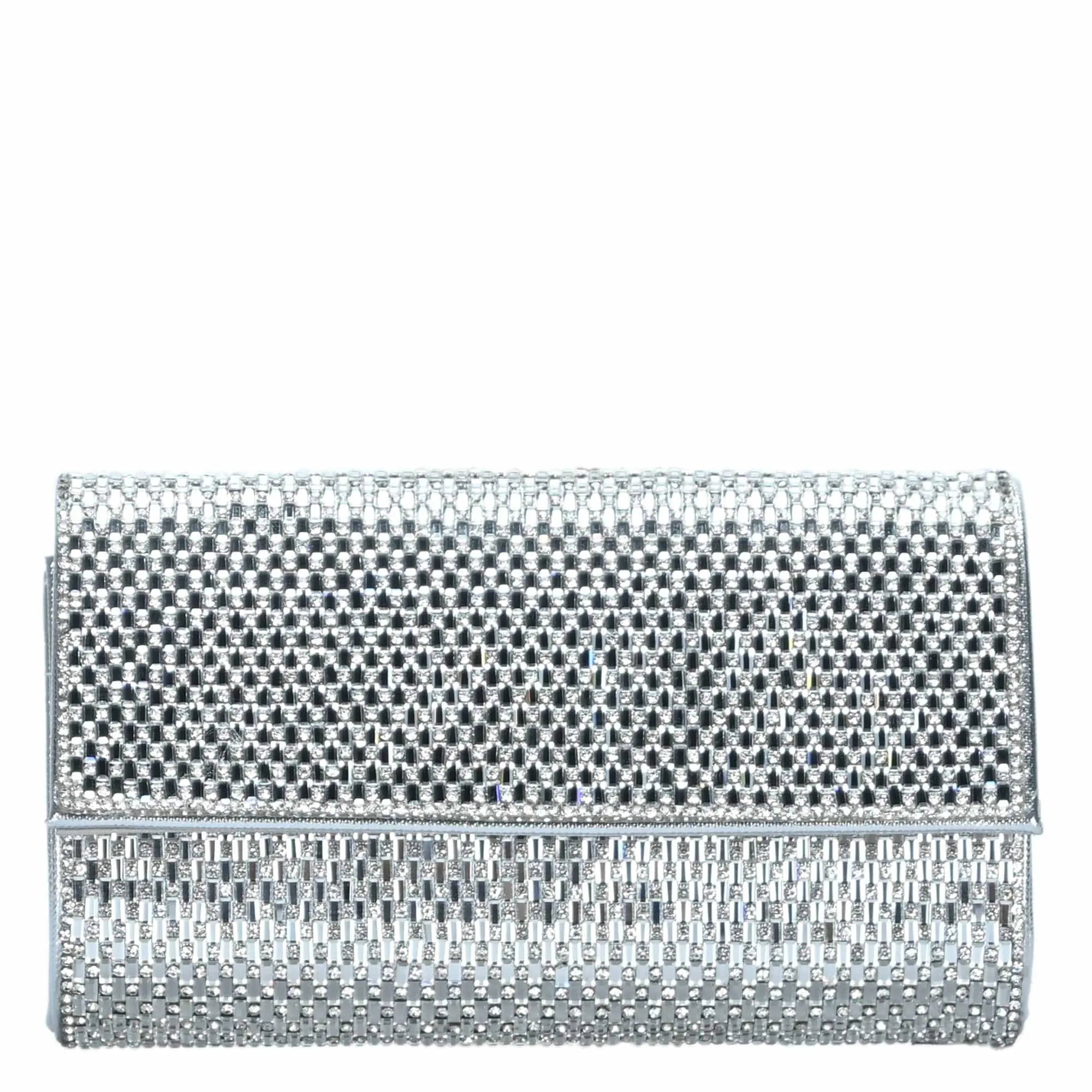 CLR88219 Amy Mosaic Mirror Party Clutch