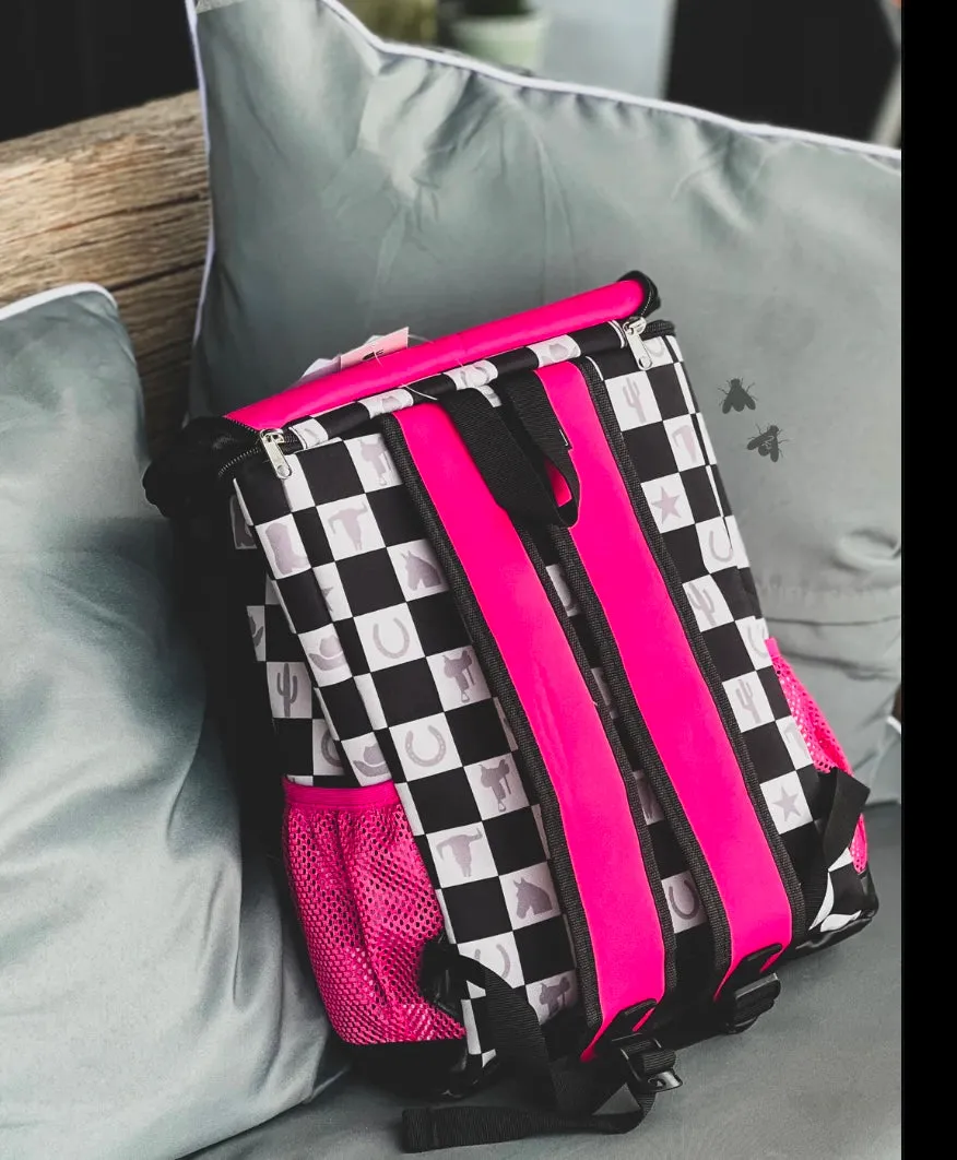 Cool It Cowboy  Pink Cooler Backpack