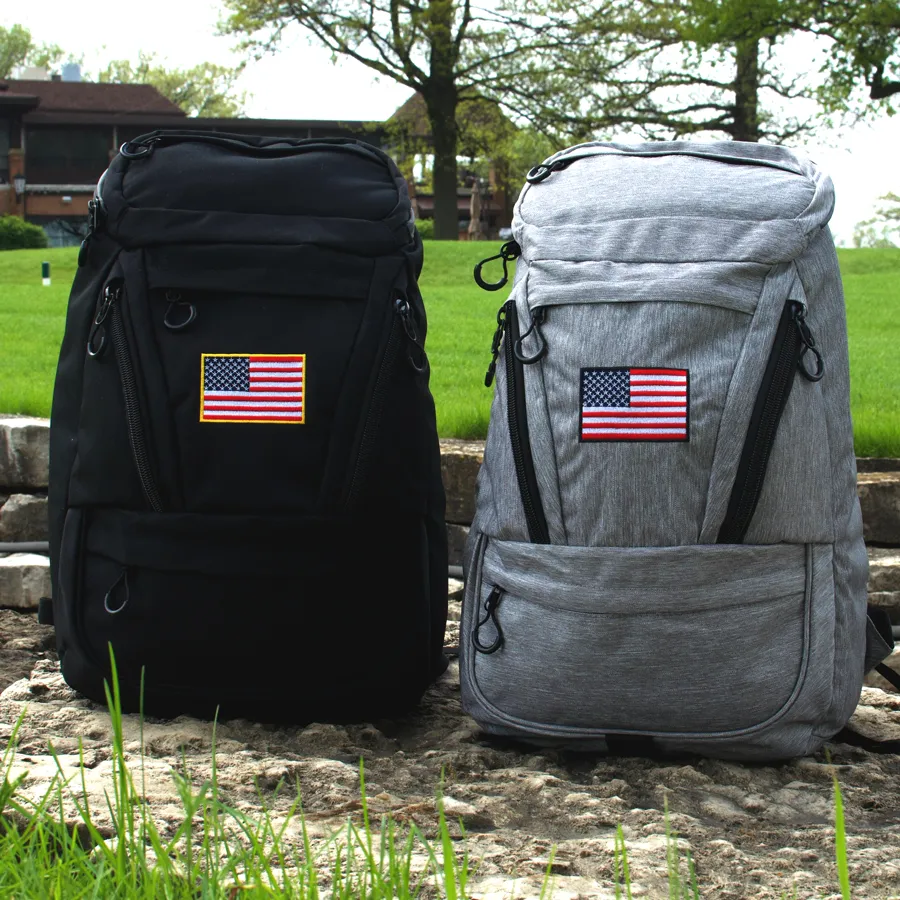 Cooler Backpack with American Flag