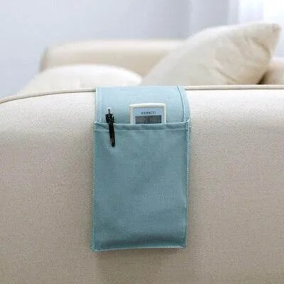 Cotton Linen Bedside Storage Bag